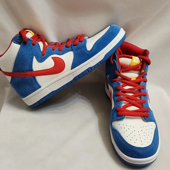 Nike SB Dunk High Pro Doraemon Hightop Sneakers (M Size 7.5)